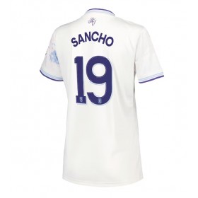 Dámské fotbalový oblečení Aston Villa Jadon Sancho #19 Tretí košile 2025-26 Krátkým Rukávem